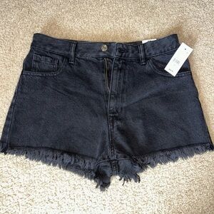 Pacsun  Black Denim Shorts
